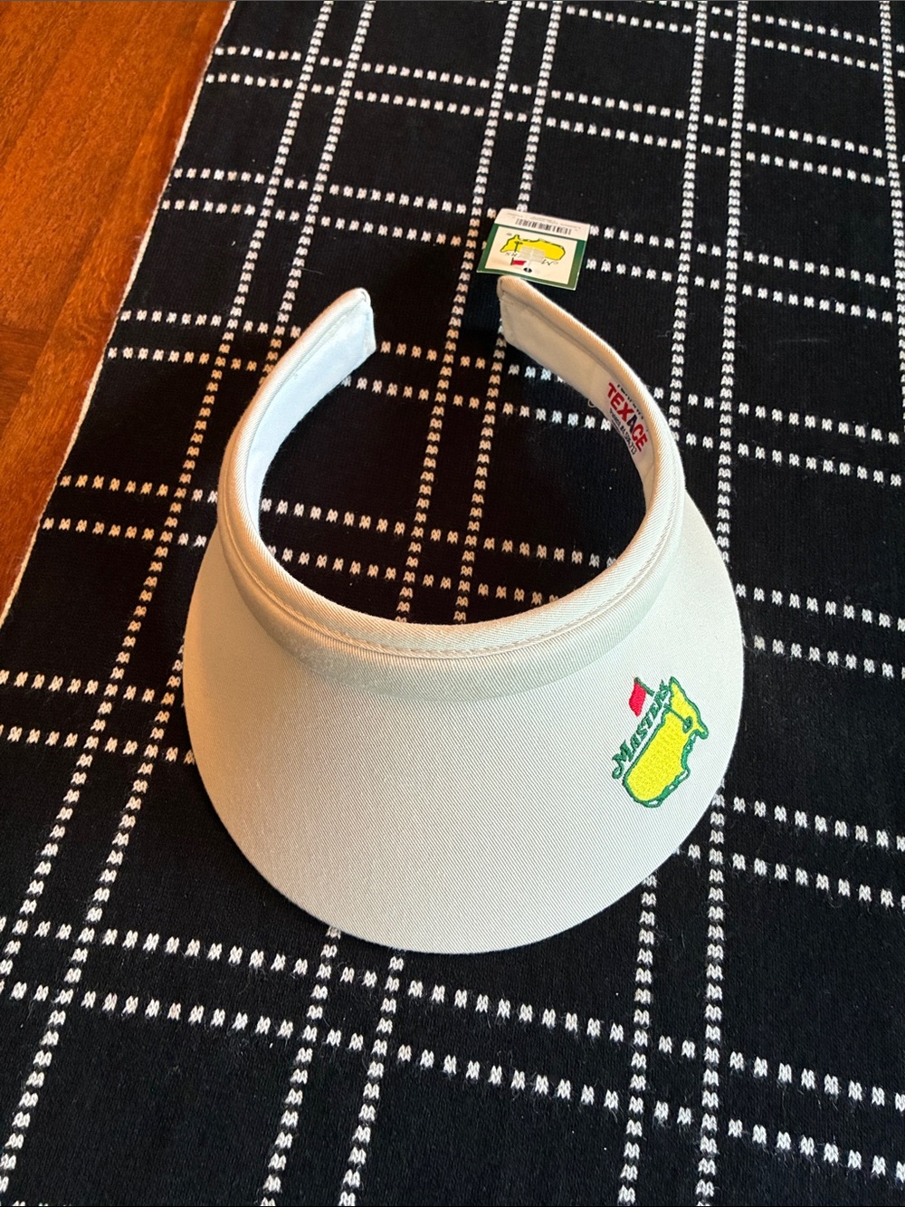Masters Women’s Beige/Cream Vintage Golf Clip Visor NWT (putty) Texace made USA